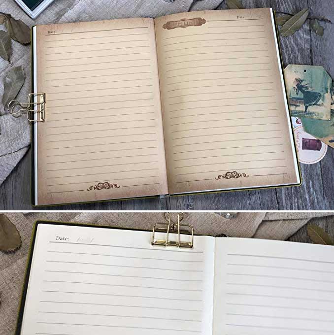 Dear Skull Vintage Diary