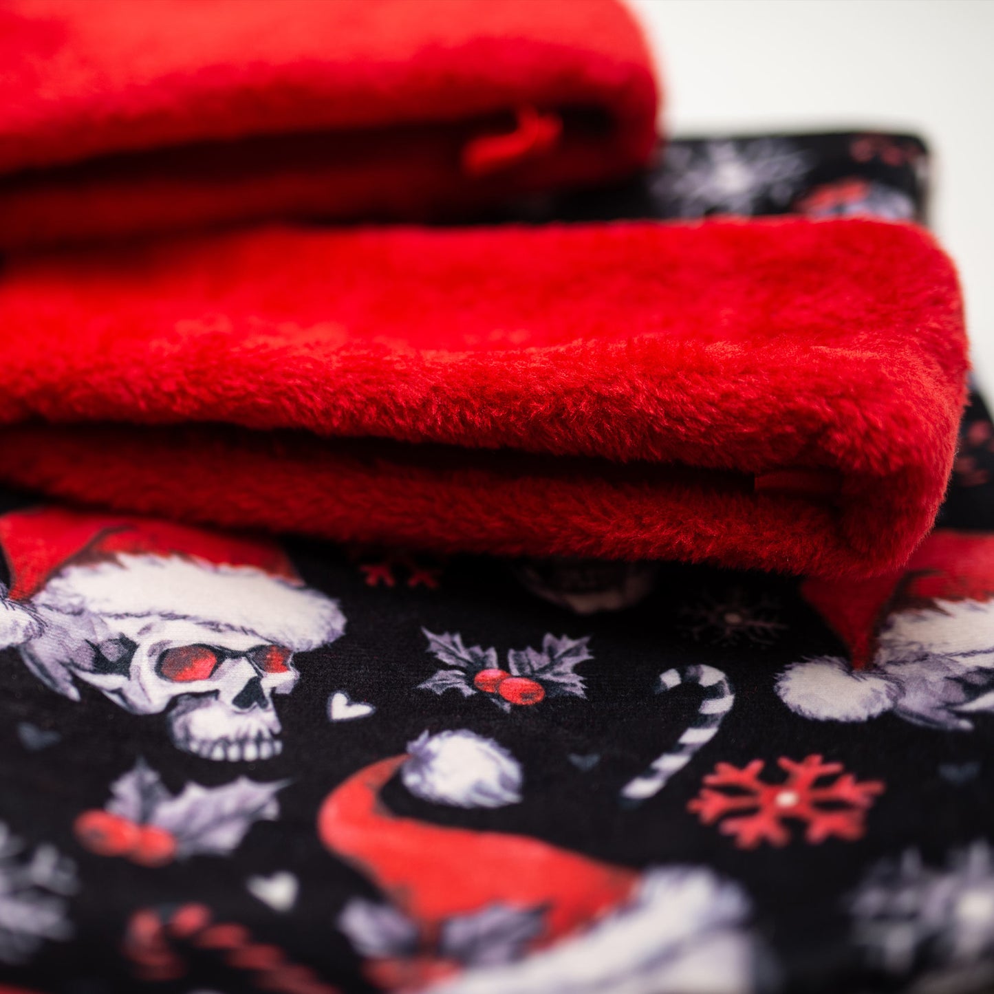 Santa Skull Christmas Stocking Skullistic