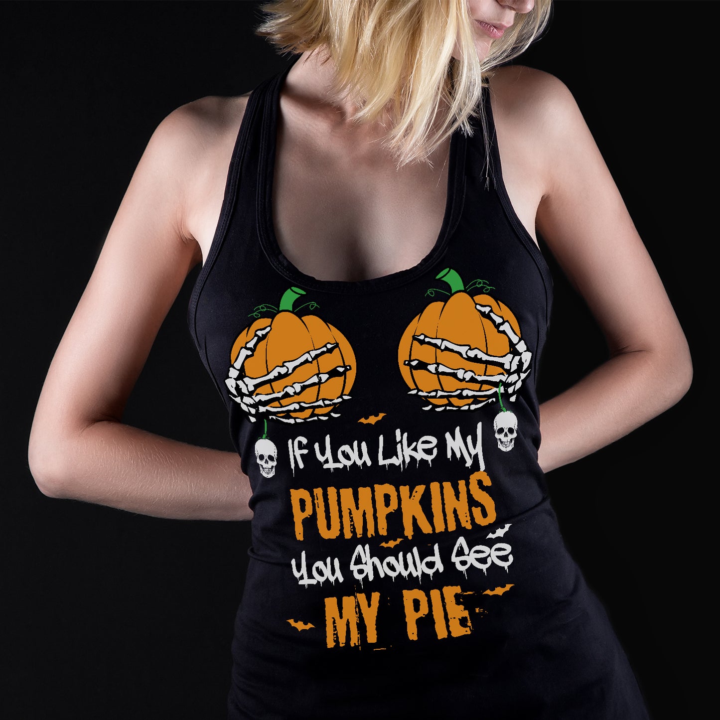 Like My Pumpkins Halloween Apparel