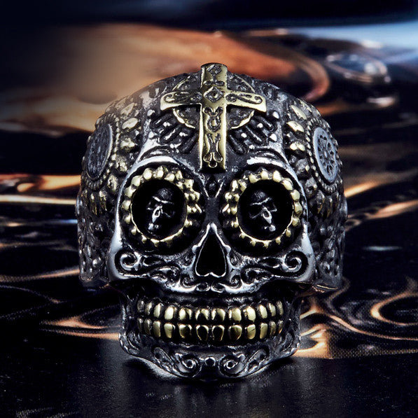 Sugar Skull Ring