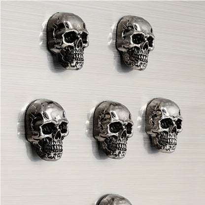 Gothic Skull Stainless Steel Refrigerator Magnets