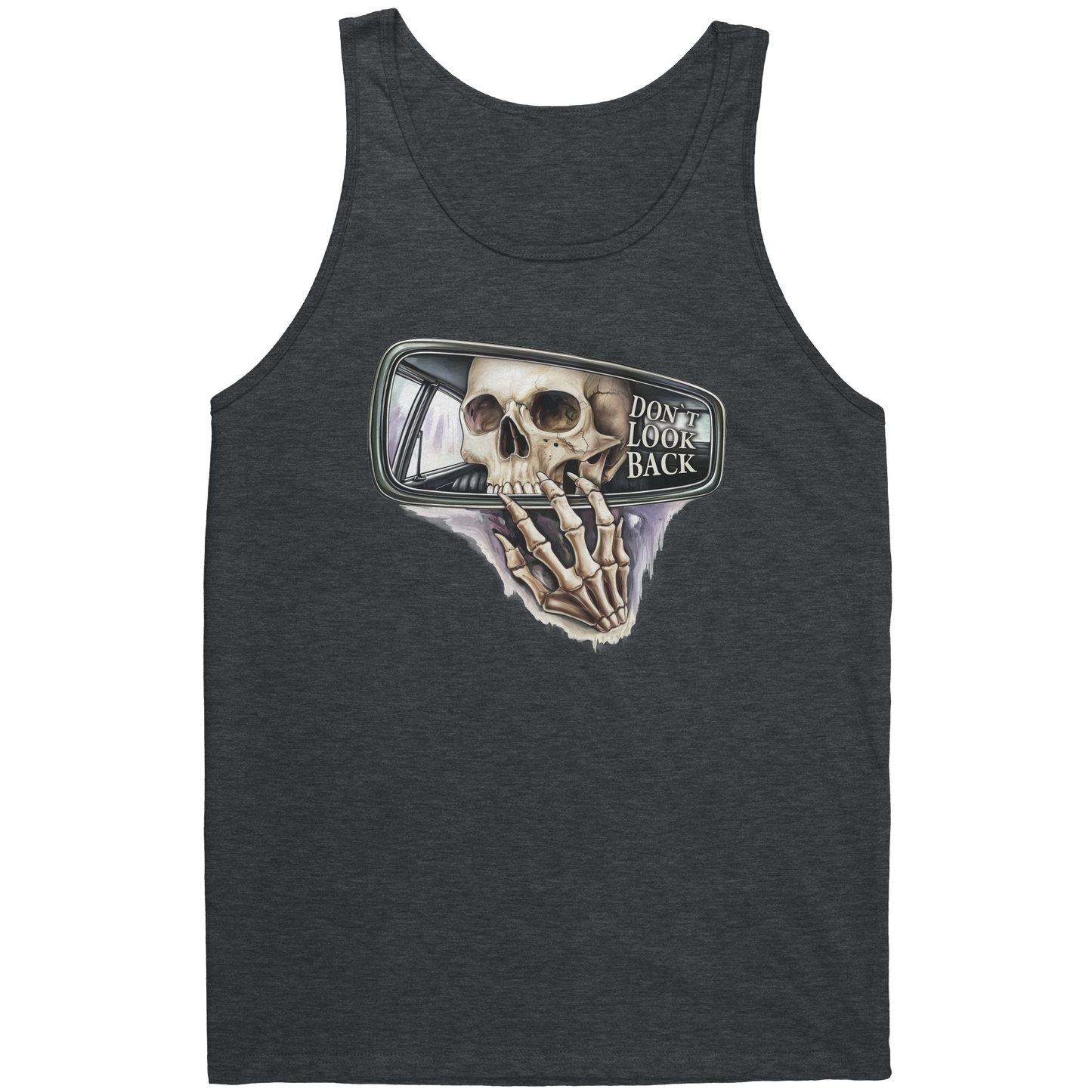Dont_Look_Back_Skeleton_Skull_Apparel_Dark_Heather_Grey_Mockup.png