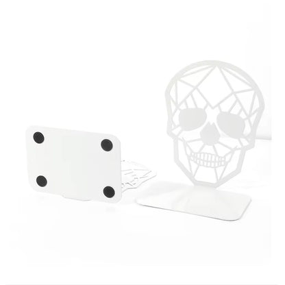 Skull Bookends Decoration Book Holder