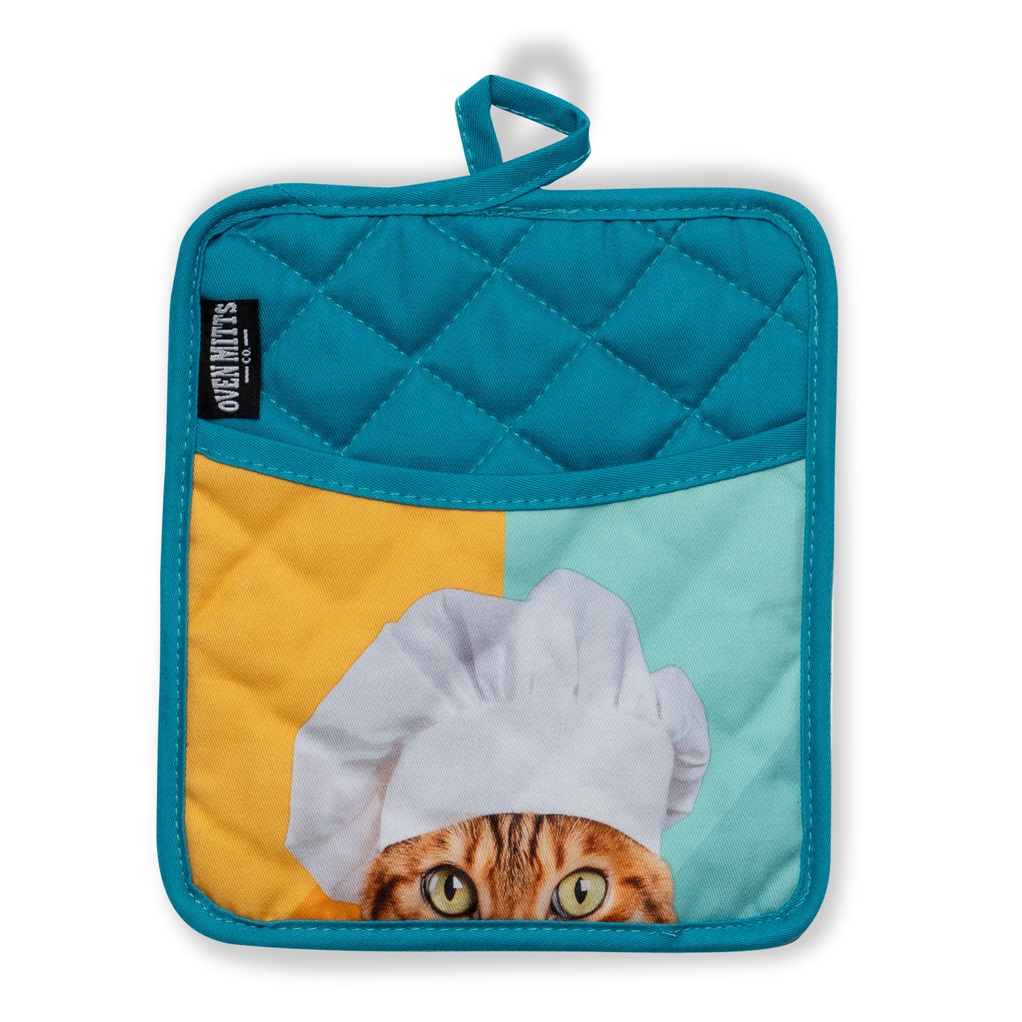 Secret Ingredient Is Cat Hair Oven Mitts And Potholder Set