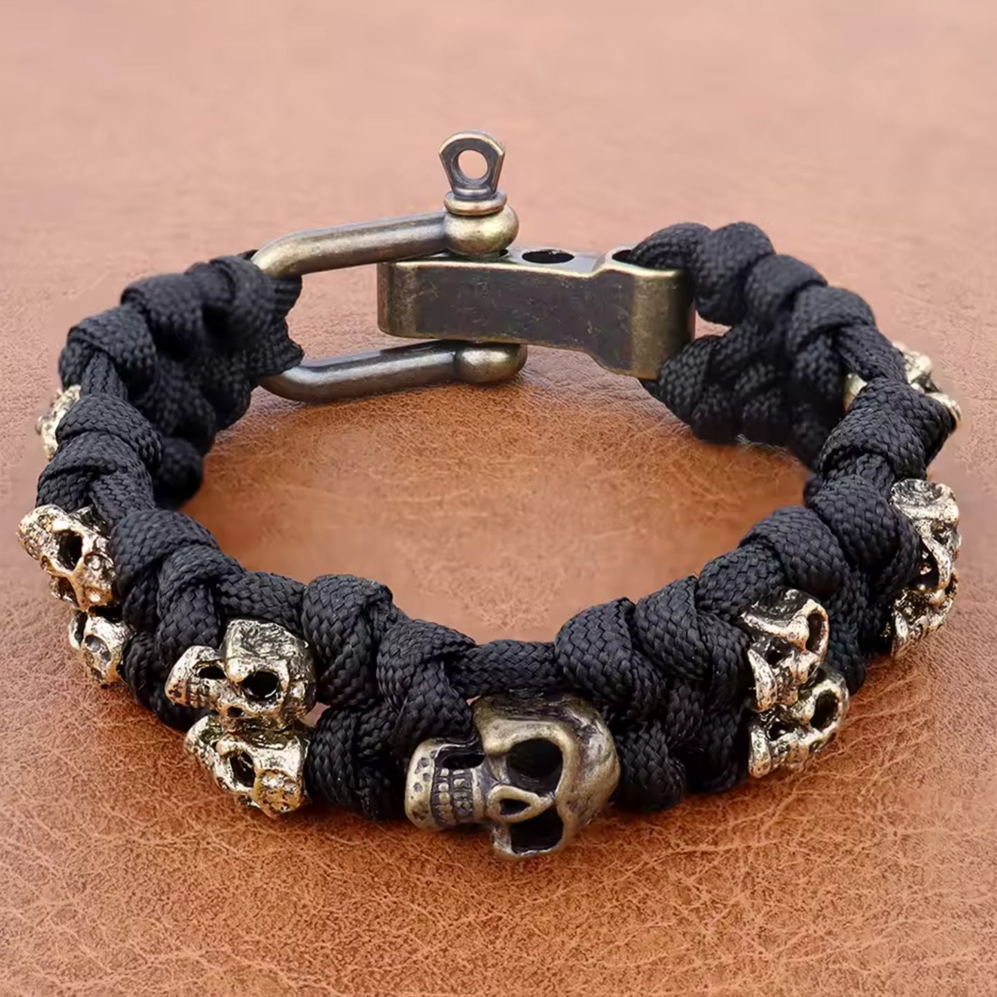 Skull Warrior Paracord Bracelet