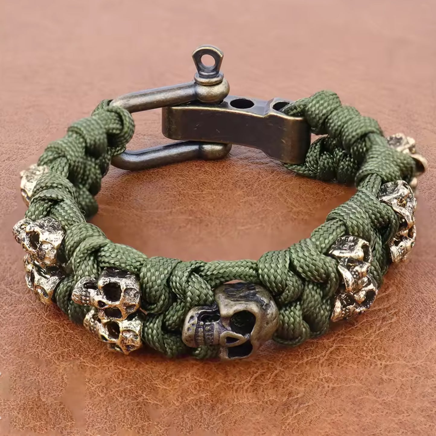 Skull Warrior Paracord Bracelet