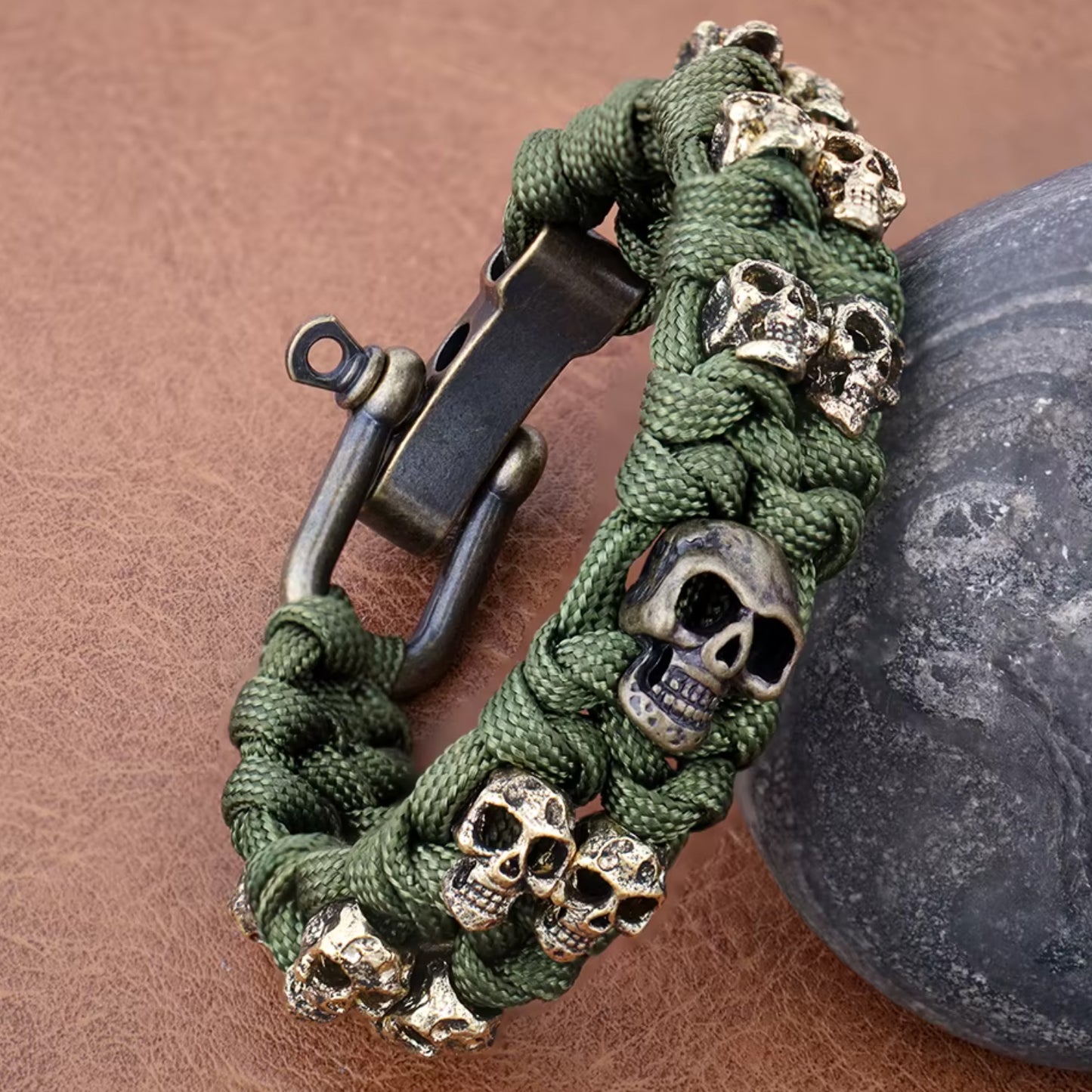 Skull Warrior Paracord Bracelet