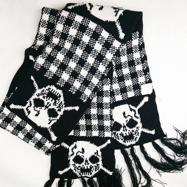 Skulls Pattern Scarf