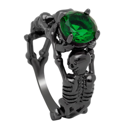 2 Skeletons Ring