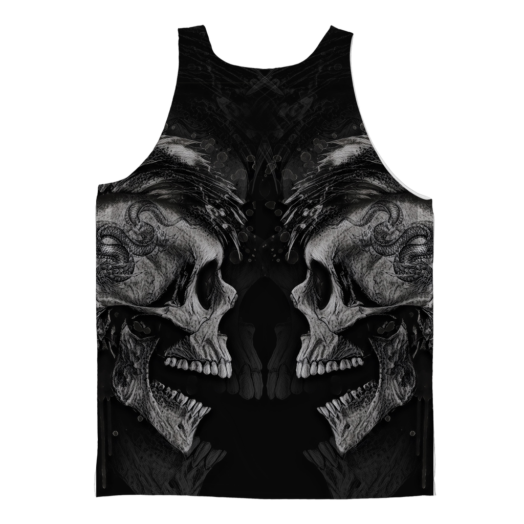 Punk Skull Sublimated Tank Top