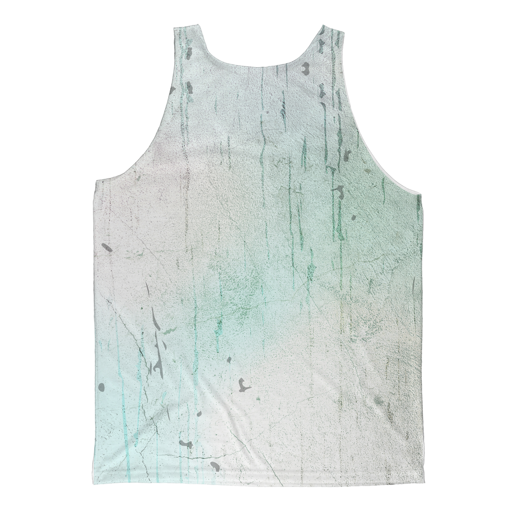 Unicorn Skull Turquoise Sublimated Tank Top