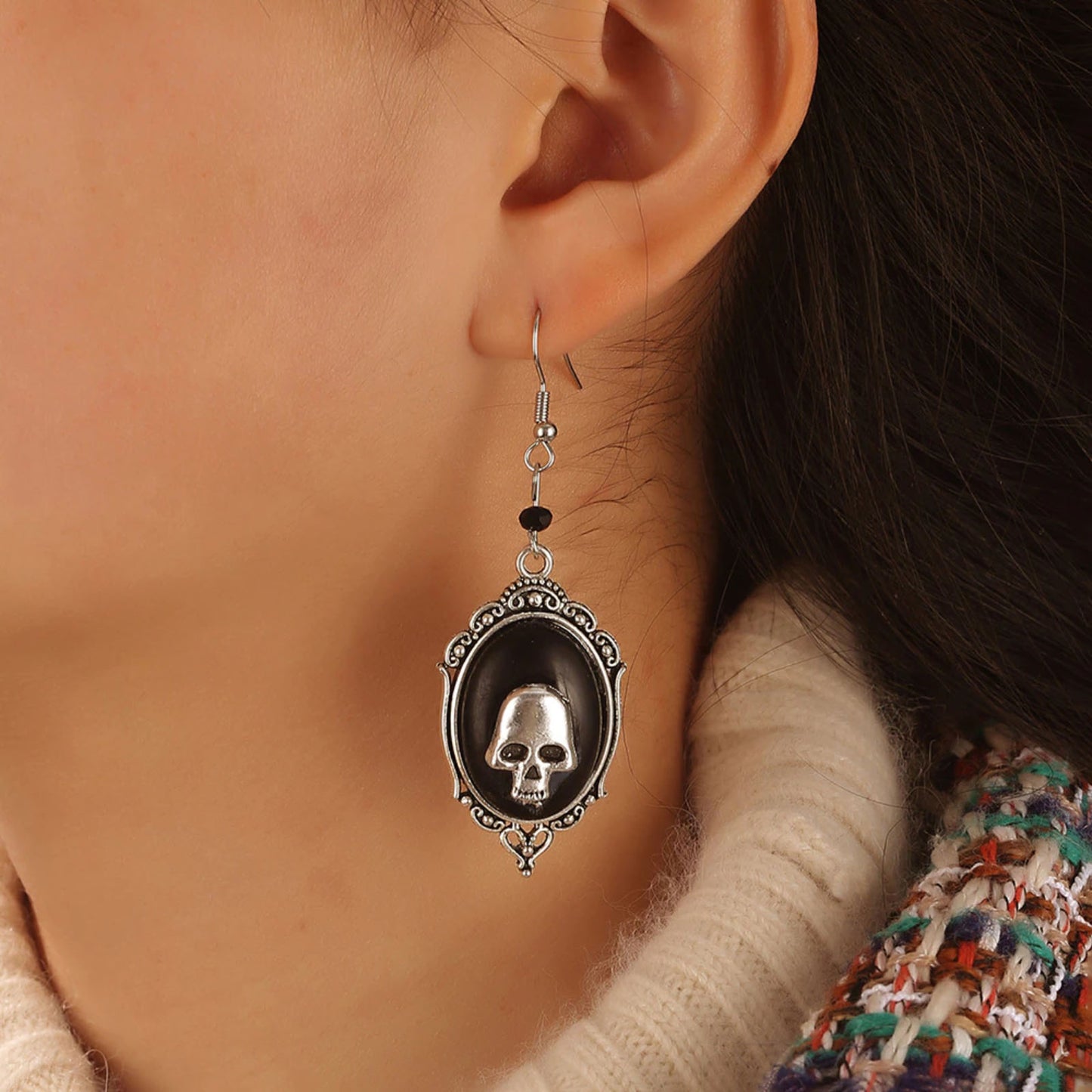 Vintage Eternal Skulls Earrings