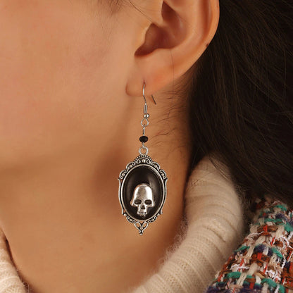 Vintage Eternal Skulls Earrings