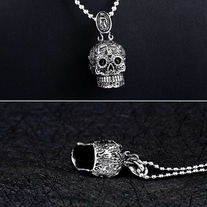Stainless Steel Skull Necklace