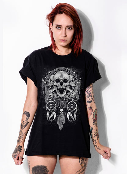 Skullistic Skull Dream Catcher Apparel