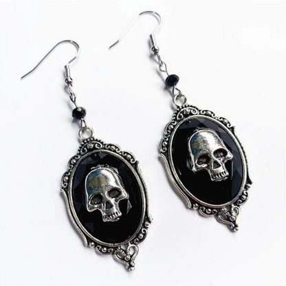 Vintage Eternal Skulls Earrings