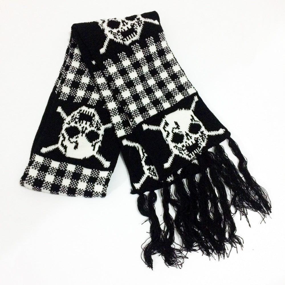 Skulls Pattern Scarf