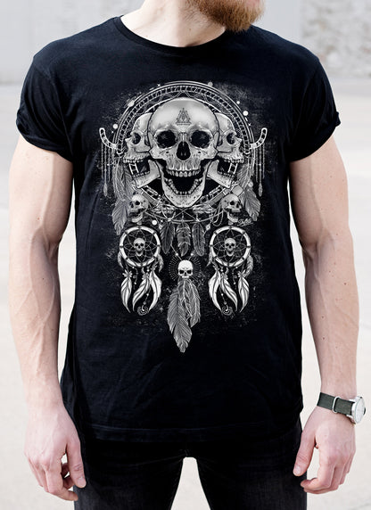 Skullistic Skull Dream Catcher Apparel