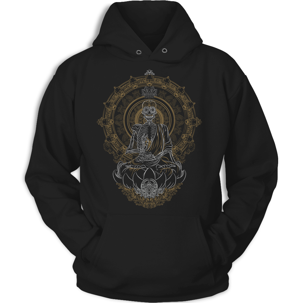 Skullistic Zen Meditating Skeleton Apparel TF