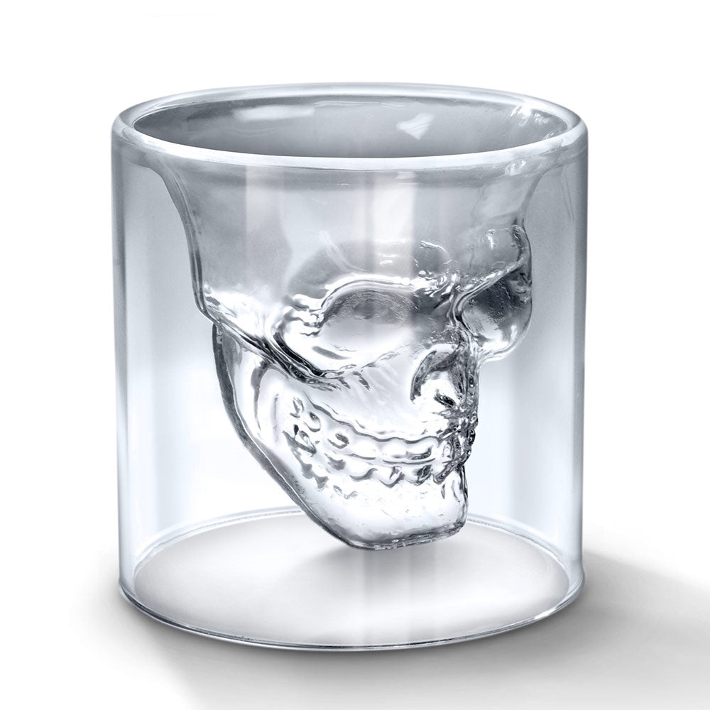 Mayan Skull Shot Glass