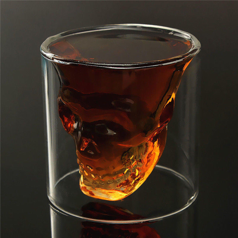 Mayan Skull Shot Glass