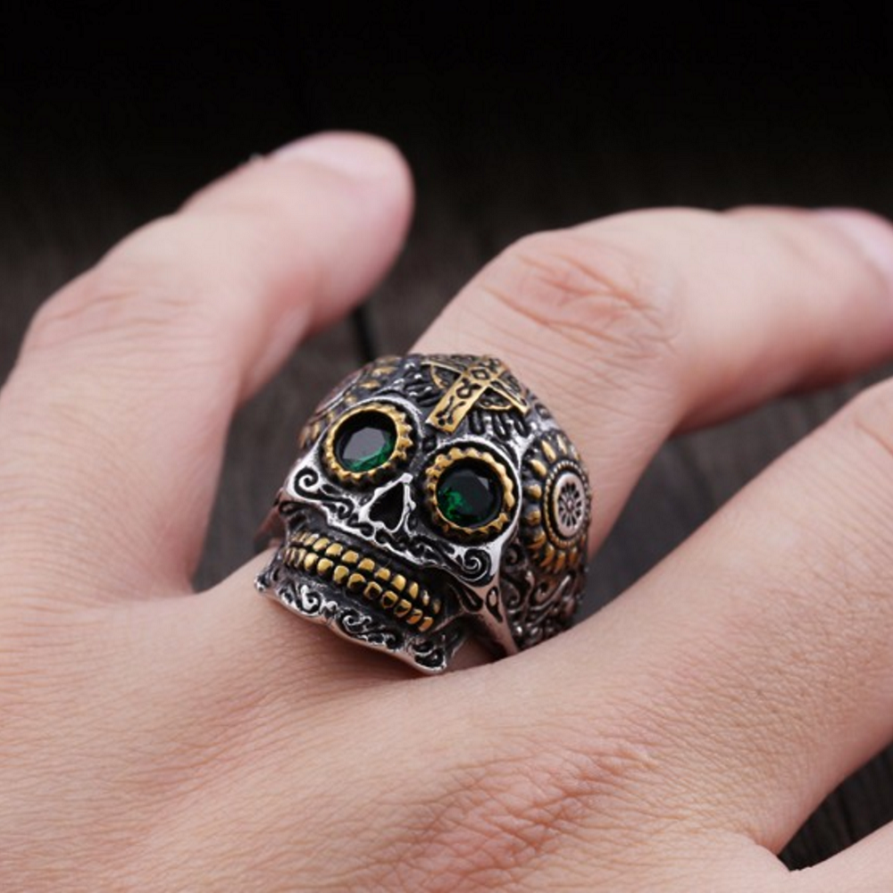 Sugar Skull Ring
