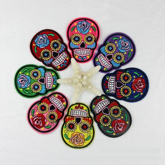Sugar Skull Patches