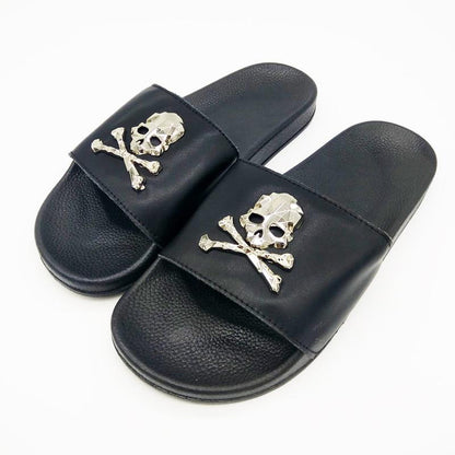 Zapps Skull Slide Slippers
