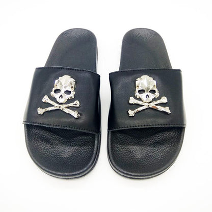 Zapps Skull Slide Slippers