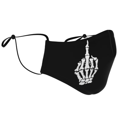 Skeleton Hands Face Mask