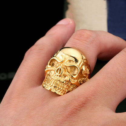 Men Skull Ring