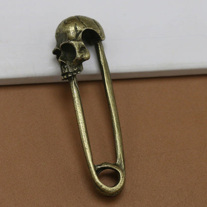 Skull Clothing Decorative Pin