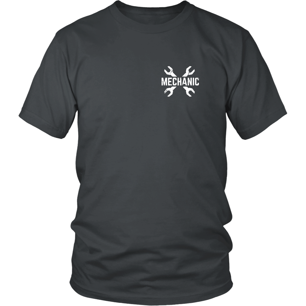 Mechanic - Flying tools and offensive language likely