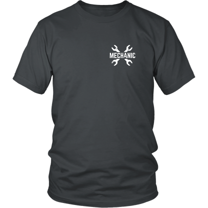 Mechanic - Flying tools and offensive language likely