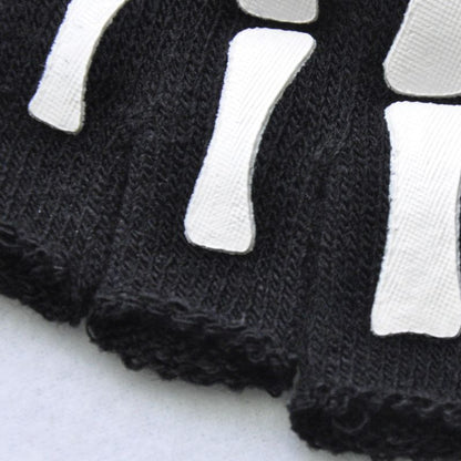 Skeleton Half Finger Gloves  - Glow in the Dark