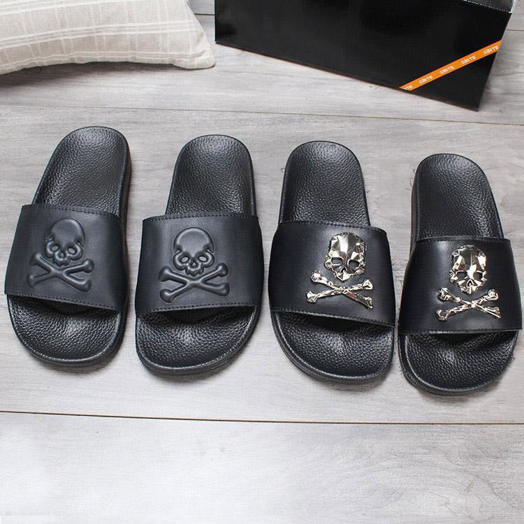 Zapps Skull Slide Slippers