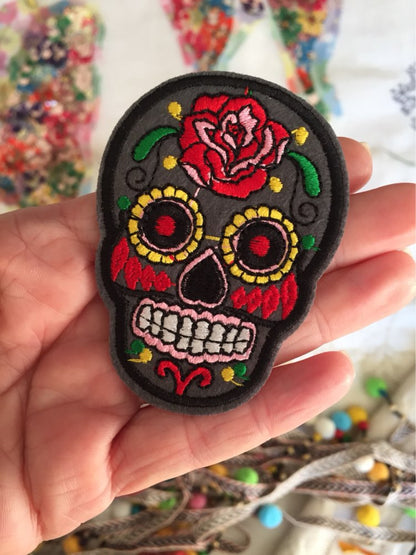 Sugar Skull Patches